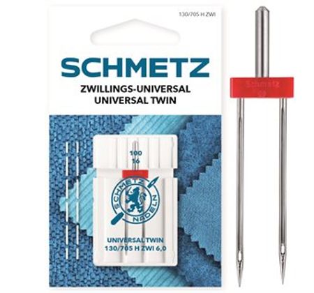 SCHMETZ Tvillingnål universal 130/705 H ZWI 6,0/100