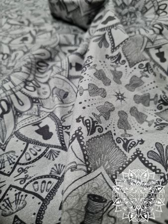 SEW MANDALA grå