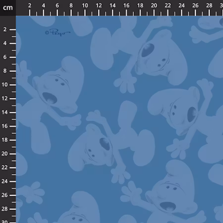 Smurf blå