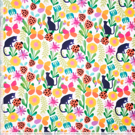 Jersey katt med färg