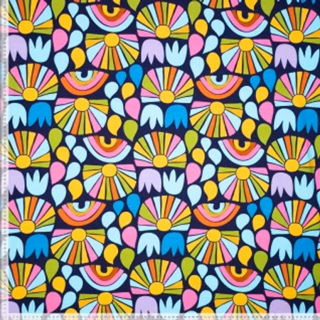 Jersey solig trädgård