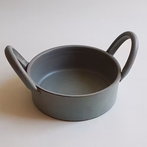 Liten Gratängform i Serien Råsiden / Grågrön /ca 2 personer