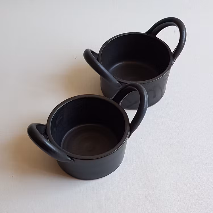 Gratängform Mini i Serien Svart Granit /ca 1 person