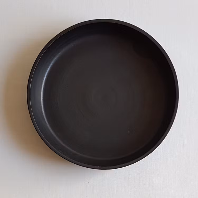 Liten Pajform i Serien Svart Granit / ca 21 cm i diameter