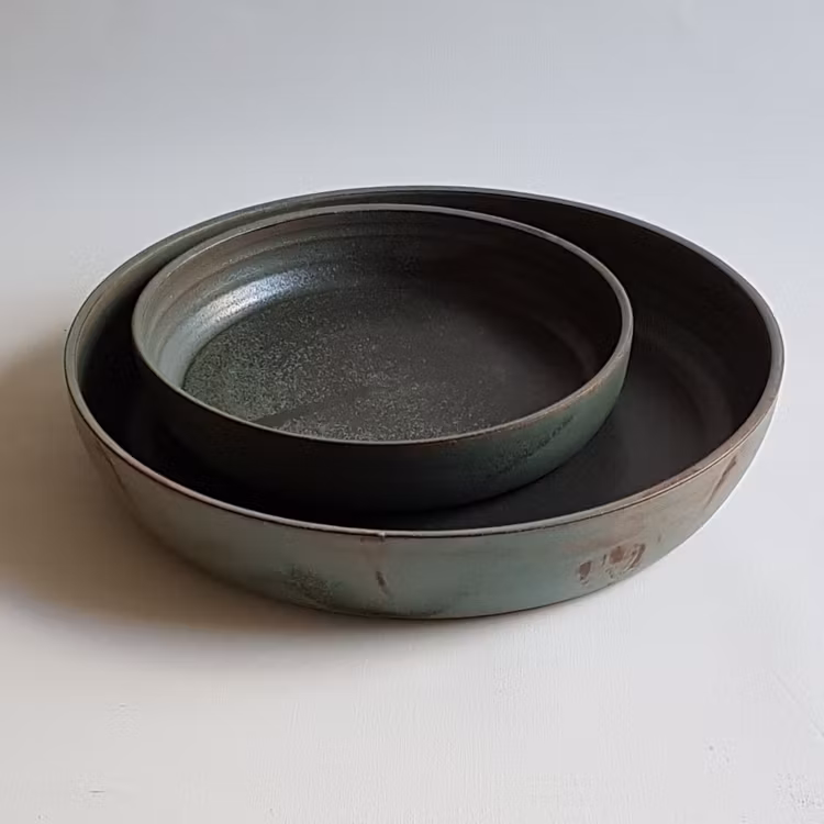 Liten Pajform i Serien Bosco / Grön / ca 21 cm i diameter