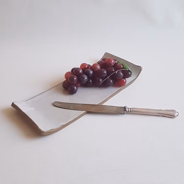 Sushitallrik / Uppläggningsfat i Serien Créme / Gräddvit
