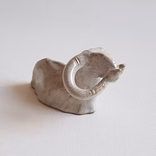 Får / Bagge i Serien Crème / Gräddvit