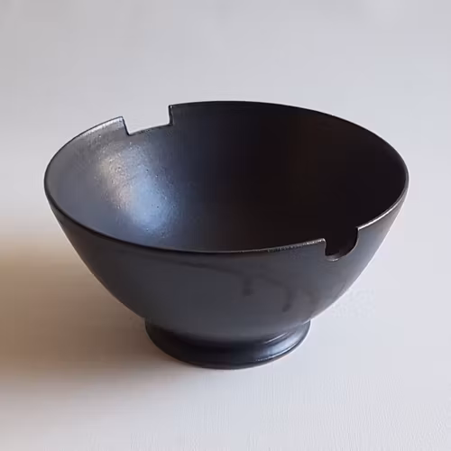 Ramenskål i serien Svart Granit