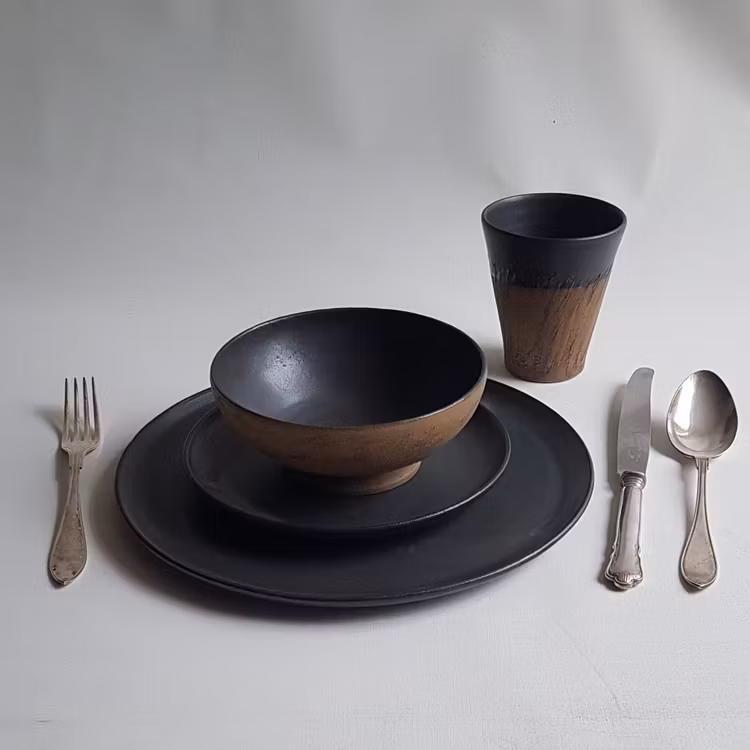 Kaffemugg i Serien Rustik & Svart