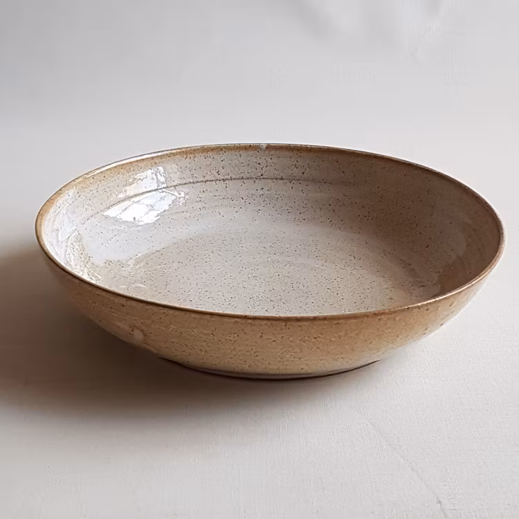 Djuptallrik i Serien Crème