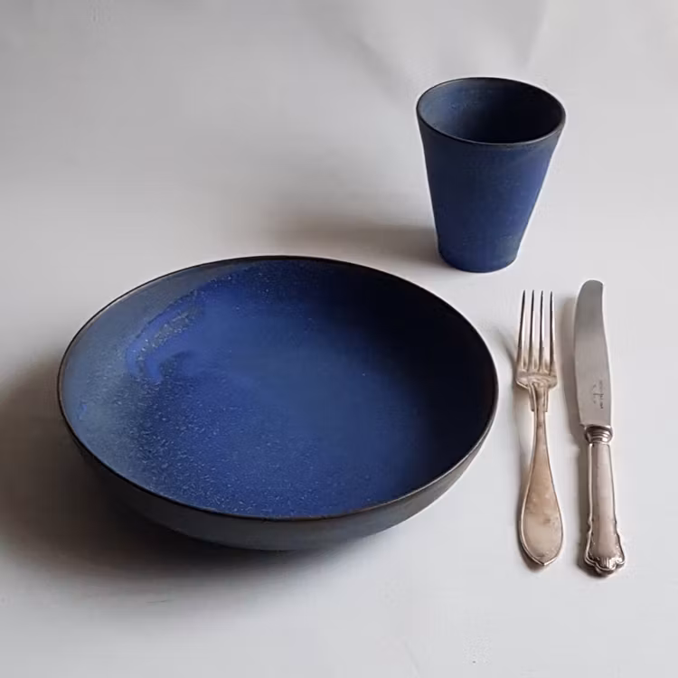 Djuptallrik i Serien Mareld / Blå
