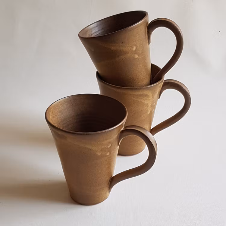 Tekopp / Stor Kaffekopp i Serien Sand