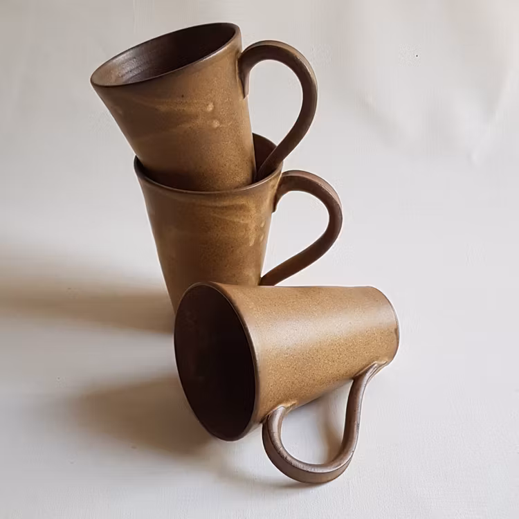 Tekopp / Stor Kaffekopp i Serien Sand