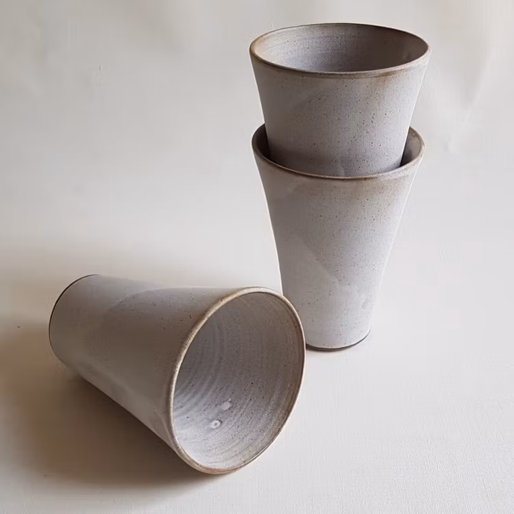 Lattemugg i Serien Frost / Vit