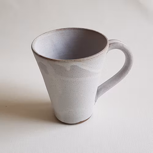 Kaffekopp i Serien Frost / Vit