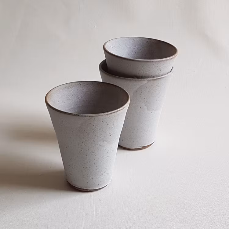 Kaffemugg i Serien Frost / Vit