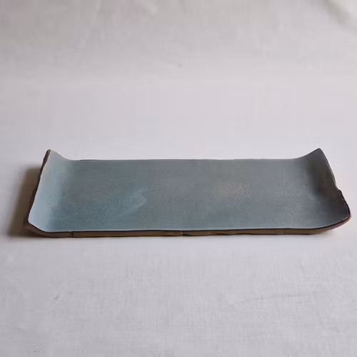 Sushitallrik / Uppläggningsfat i Serien Råsiden / Grågrön