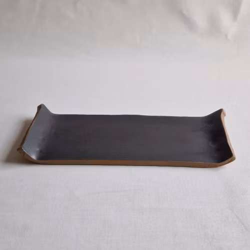 Sushitallrik / Uppläggningsfat i Serien Svart Granit