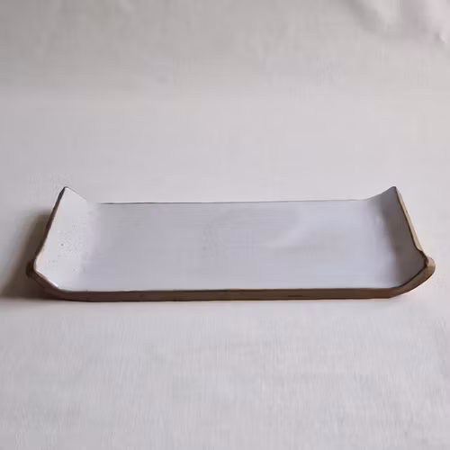 Sushitallrik / Uppläggningsfat i Serien Créme / Gräddvit