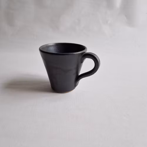 Cappuccinokopp / Liten Kaffekopp i Serien Svart Granit