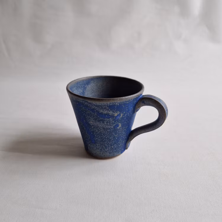 Cappuccinokopp / Liten Kaffekopp i Serien Mareld / Blå