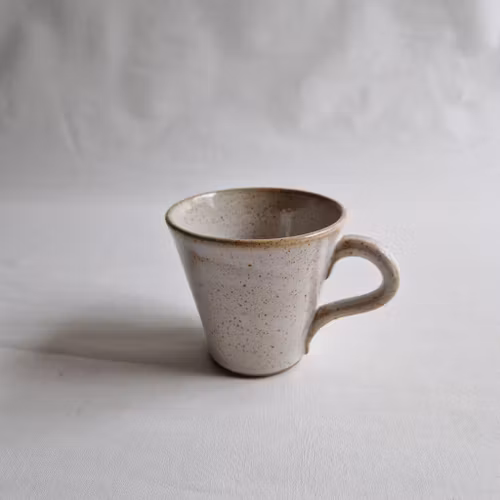 Cappuccinokopp / Liten Kaffekopp i Serien Crème / Gräddvit