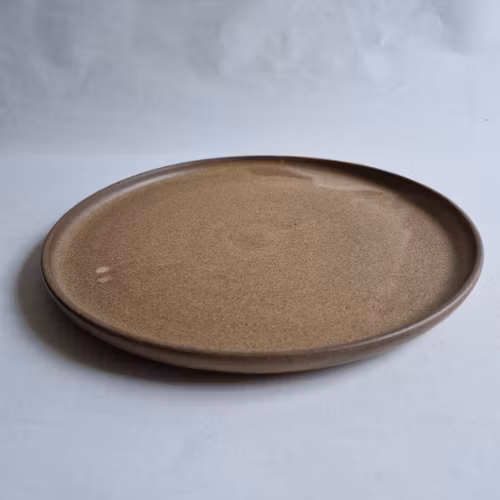 Mattallrik med låg kant i Serien Sand