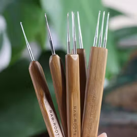 Enkel Virknål i bambu 0,5mm