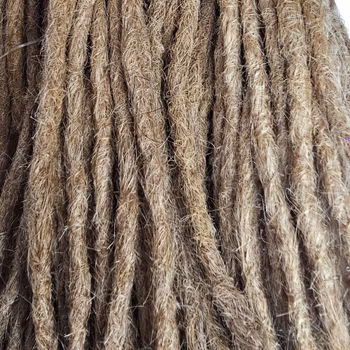 Mörkblond Äkta Dreads 50cm (5mm smala)