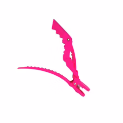 Rosa Stor Hårklämma