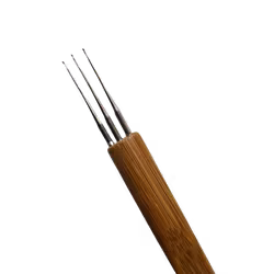 Trippel Virknål i bambu 0,5mm