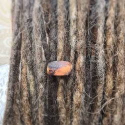 "Knapp" - Trädekoration till dreads (7mm hål)