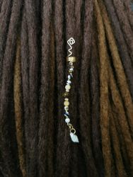 Afrodite Dreadsmycke (Guld 0,8 cm)
