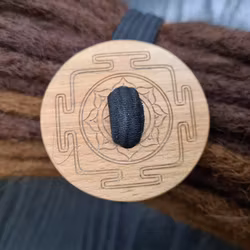 ButtonLOXX - Hårband "Shri Yantra" 50mm