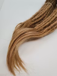 Ombre Brun/Ljusbruna Äkta Dreads 40cm