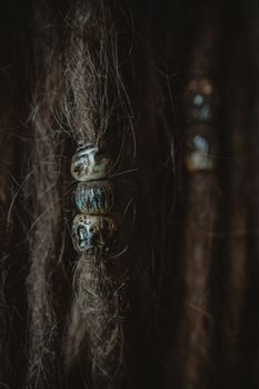 Dreadsmycken Keramikpärlor 3-pack