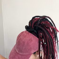 Keps för Hästsvans, Lockigt & Dreads