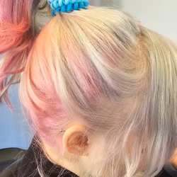 "Indigo Set" Spiraler 3-pack Hårsnoddar