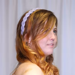 Stella Details - Diadem Fläta Lavendel