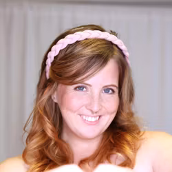 Stella Details - Diadem Fläta Ljusrosa
