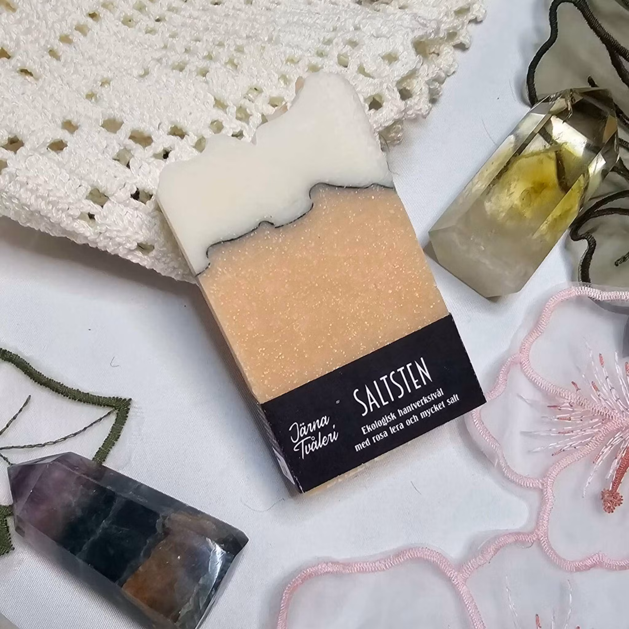 Saltsten Ekologisk Schampotvål för Dreads