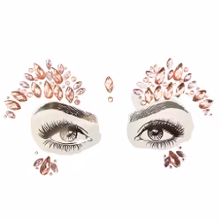 Festival Strasstenar "Ljusrosa Kristaller"