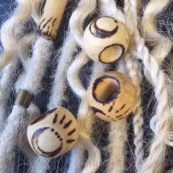 "Månljus" - Rund Ljus Trä (9mm hål) L/XL