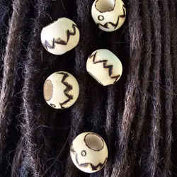 "Vida Vyer" - Rund Ljus Trä (8-9 mm hål) Large