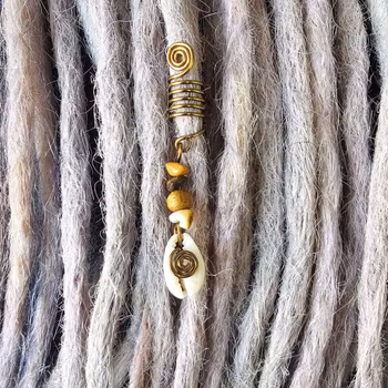 Spiral - Stenar med Snäcka (Guld 0,85 cm)