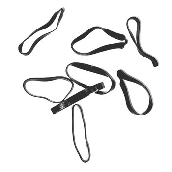 Svarta Silikonband 20-pack (Extra Starka)