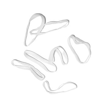 Vita Silikonband 20-pack (Extra Starka)