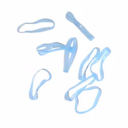 Ljusblå Silikonband 20-pack (Extra Starka)