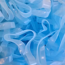 Ljusblå Silikonband 20-pack (Extra Starka)