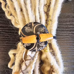 "Blommor & Blad" Dreads Hårbindare (Dread Tie)